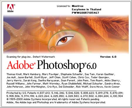 About PhotoShop 6.0